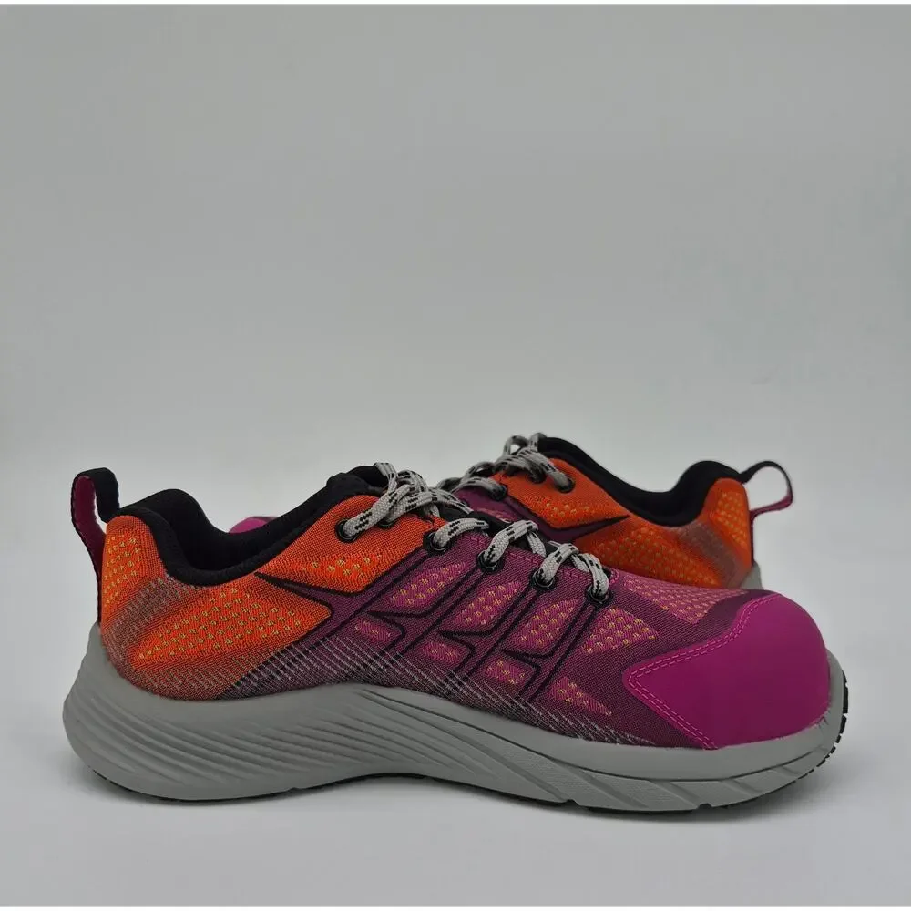 Merrell Moab Flight CF Women’s Work Shoes Pink Orange Slip Resistant Size 6 NEW